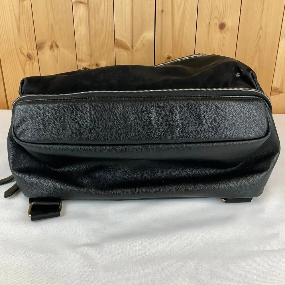 Petunia Pickle Bottom Diaper Bag/Backpack, Black